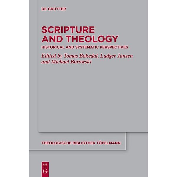 Scripture and Theology / Theologische Bibliothek Töpelmann Bd.201