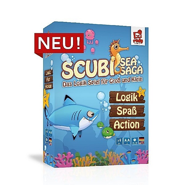 Spiel direkt, Gamelab SCUBI Sea Saga - Das Logikspiel für Groß und Klein (Kinderspiel)