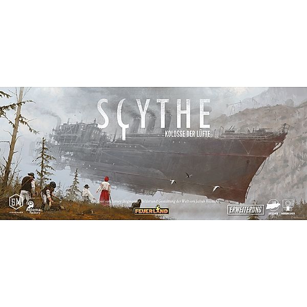 Spiel direkt, Feuerland Spiele Scythe: Kolosse der Lüfte (Spiel-Zubehör), Jamey Stegmaier