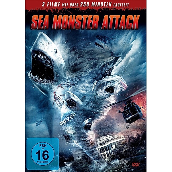 Sea Monster Attack DVD-Box, Christopher Lloyd Jason Brooks Shannen Doherty