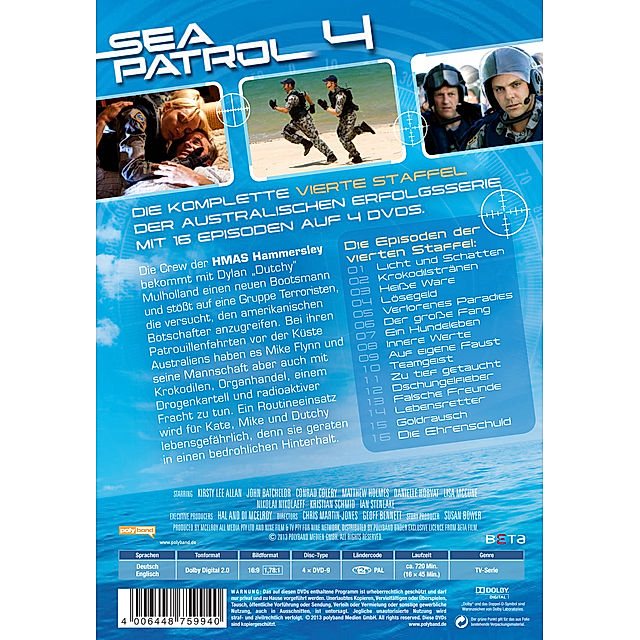 Sea Patrol - Staffel 4 DVD jetzt bei Weltbild.ch online bestellen