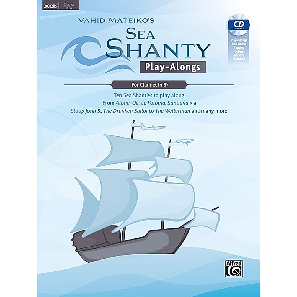Sea Shanty Play-Alongs for Clarinet in Bb, Vahid Matejko