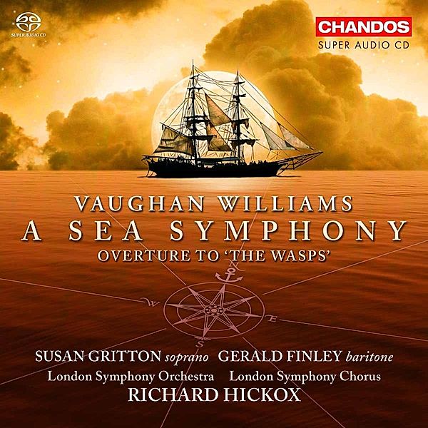 Sea Symphony/Ouvert.The Wasps, Gritton, Finley, Hickox, Lso
