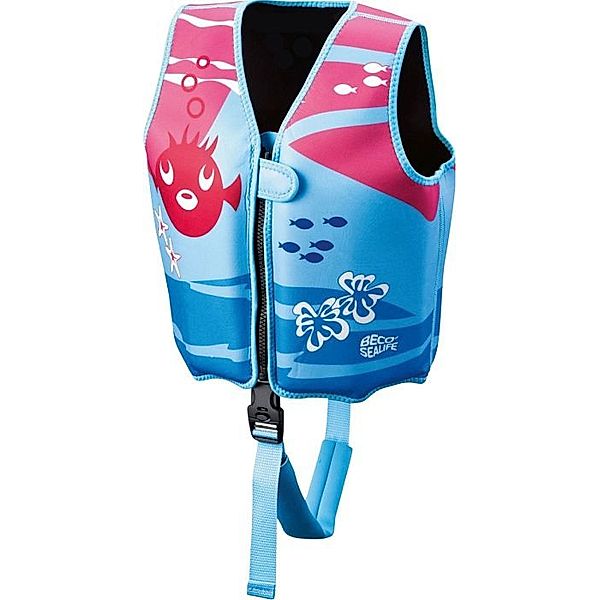 SEALIFE Schwimmweste blau/pink Größe S