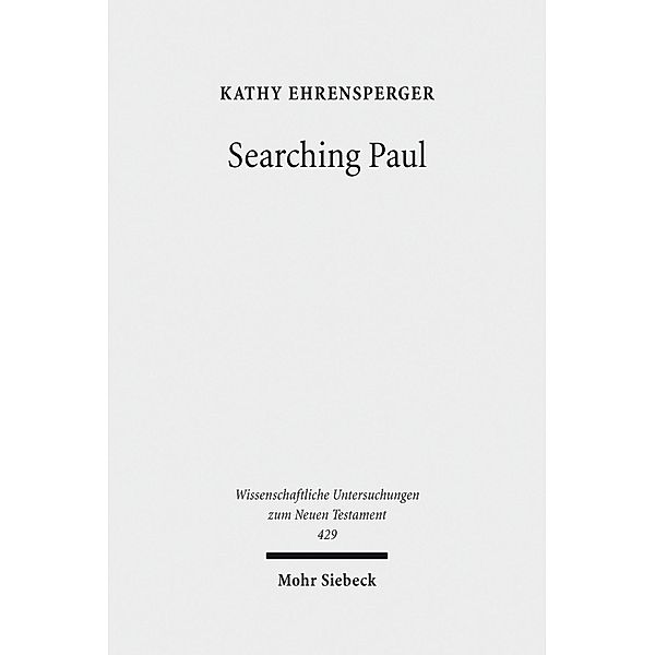 Searching Paul, Kathy Ehrensperger