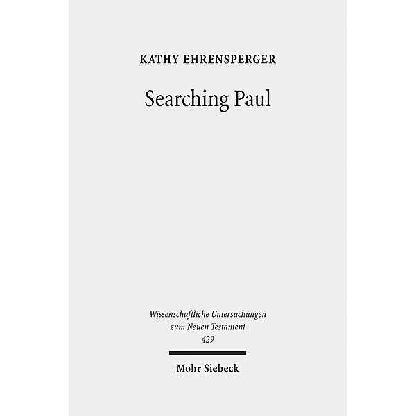Searching Paul, Kathy Ehrensperger