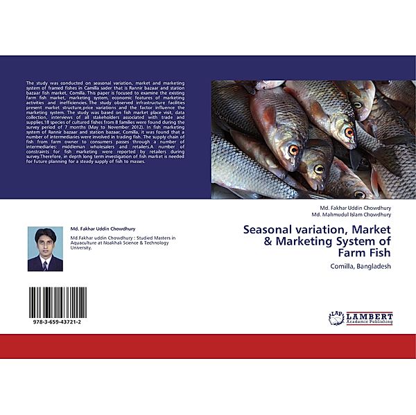 Seasonal variation, Market & Marketing System of Farm Fish, Md. Fakhar Uddin Chowdhury, Md. Mahmudul Islam Chowdhury