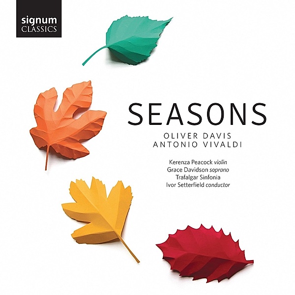Seasons, Peacock, Davidson, Setterfield, Trafalgar Sinfonia