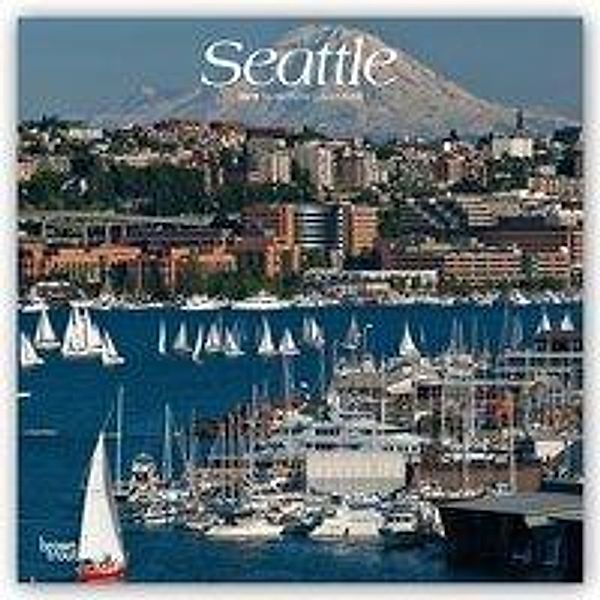 Seattle 2019 - 18-Monatskalender mit freier TravelDays-App