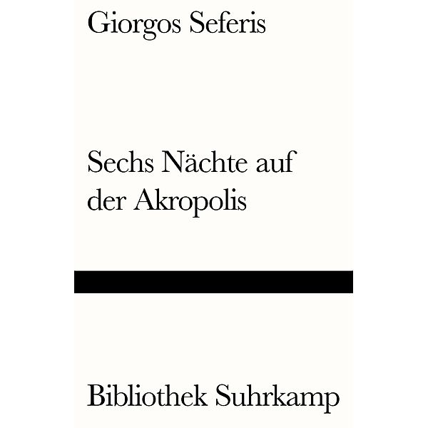 Sechs Nächte auf der Akropolis, Giorgos Seferis