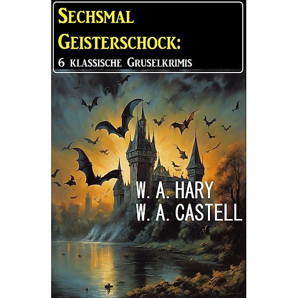 Sechsmal Geisterschock: 6 klassische Gruselkrimis, W. A. Hary, W. A. Castell