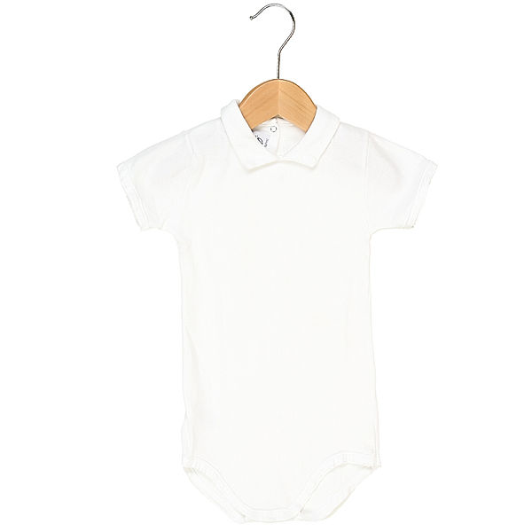 Petit Bateau Second Hand - Kurzarmbody UNI in weiss