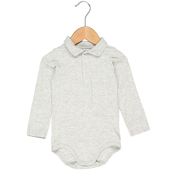 Petit Bateau Second Hand - Langarmbody POLO in grau