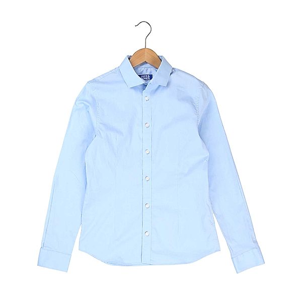 JACK & JONES Second Hand - Langarmhemd CHIC in hellblau