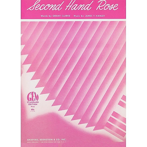 Second Hand Rose, James F. Hanley, Grant Clarke