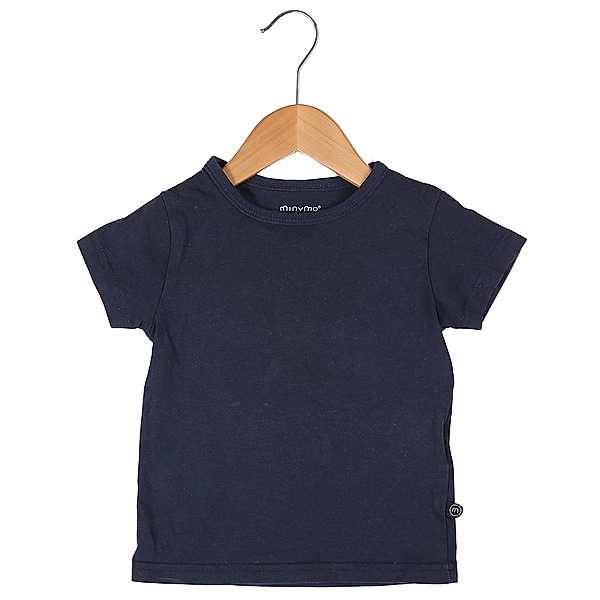 Minymo Second Hand - T-Shirt BASIC in blau