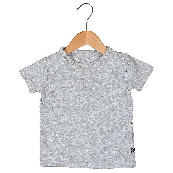 Minymo Second Hand - T-Shirt BASIC in grau