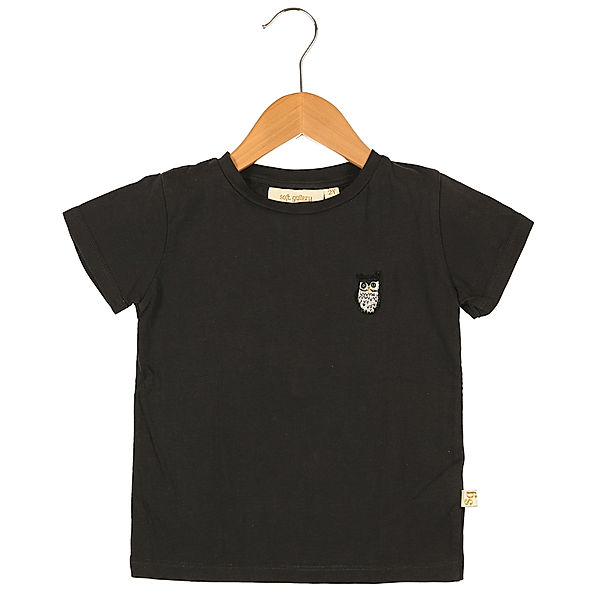 Soft Gallery Second Hand - T-Shirt EULE in schwarz