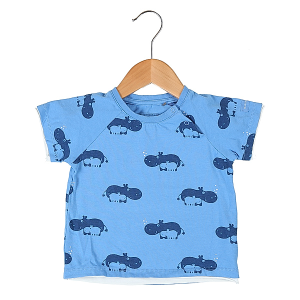 bellybutton Second Hand - T-shirt HIPPOS in blau