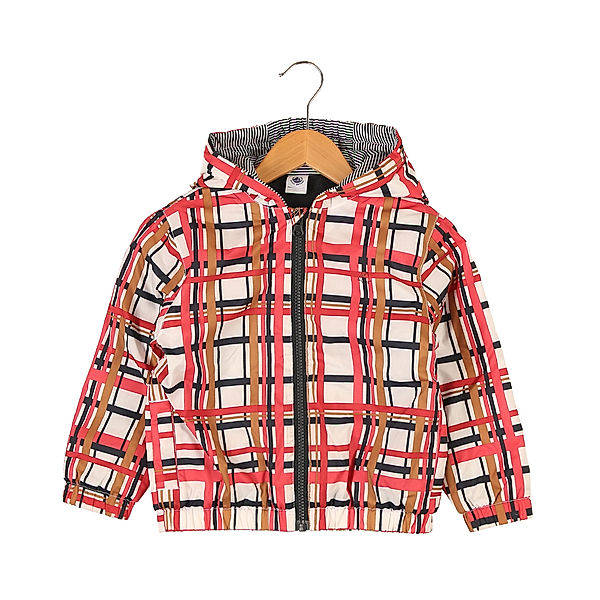 Petit Bateau Second Hand - Übergangsjacke STRIPES mit Innenfleece in bunt