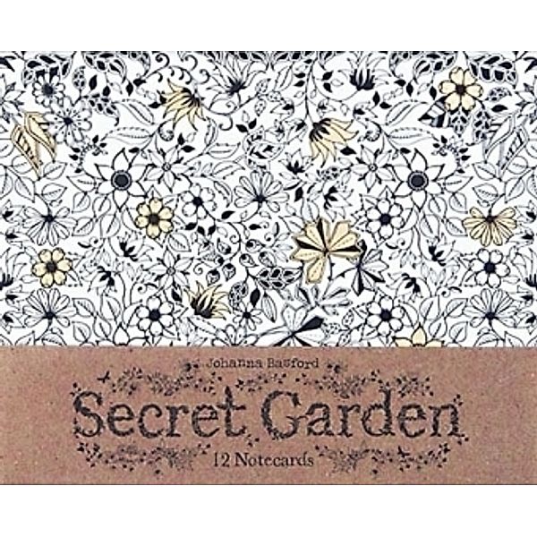 Secret Garden 12 Notecards, Secret Garden 12 Notecards