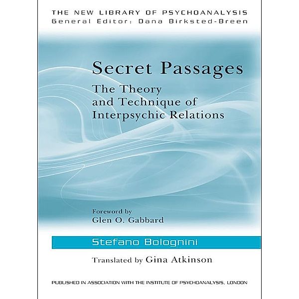 Secret Passages / The New Library of Psychoanalysis, Stefano Bolognini