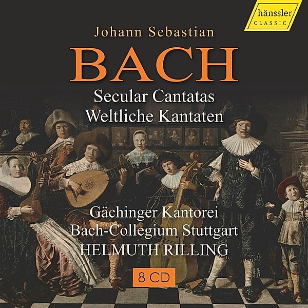 Secular Cantatas-J.S.Bach, H. Rilling, Gächinger Kantorei, Bach-Collegium Stut