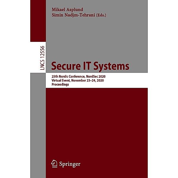 Secure IT Systems / Lecture Notes in Computer Science Bd.12556