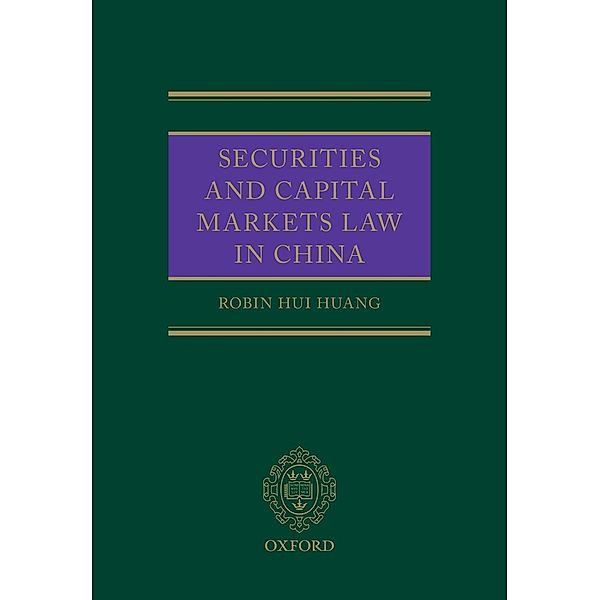 Securities and Capital Markets Law in China, Robin Huang