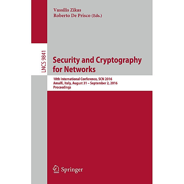 Security and Cryptography for Networks