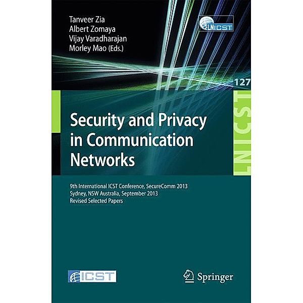 Security and Privacy in Communication Networks