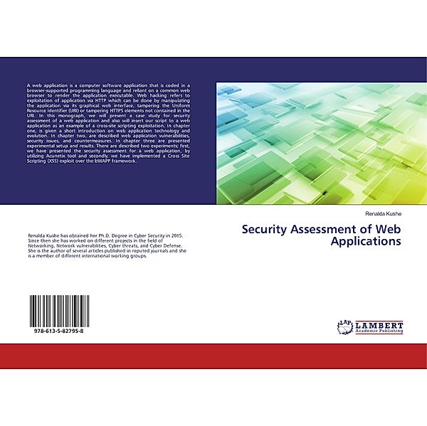 Security Assessment of Web Applications, Renalda Kushe