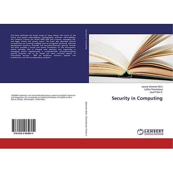 Security in Computing, Lalitha Thambidurai, Jaya Praba S.