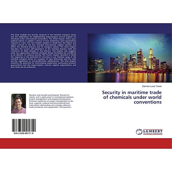 Security in maritime trade of chemicals under world conventions, Damian Lucio Tonon