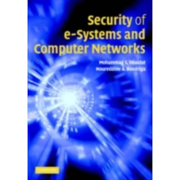 Security of e-Systems and Computer Networks, Mohammad Obaidat