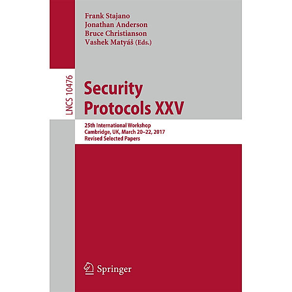 Security Protocols XXV