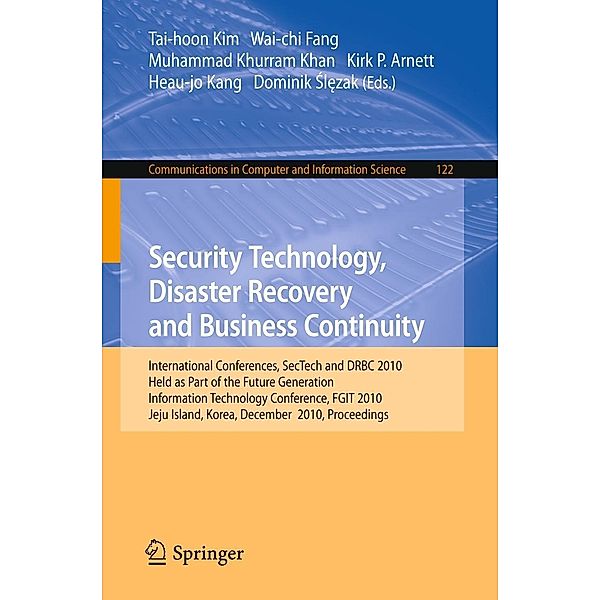 Security Technology, Disaster Recovery