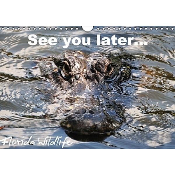 See you later ... Florida Wildlife (Wandkalender 2015 DIN A4 quer), Uwe Bade