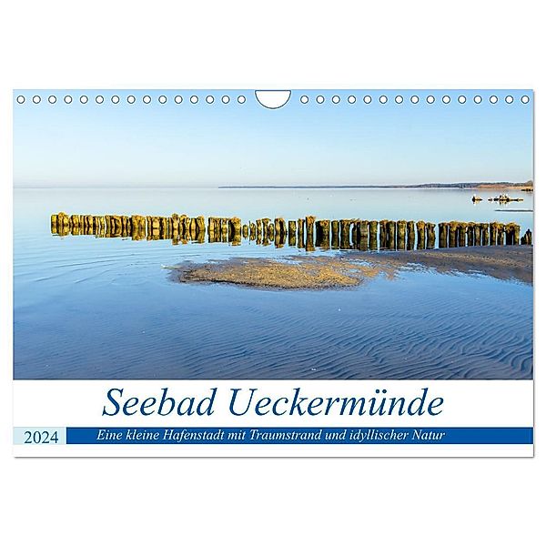 Seebad Ueckermünde (Wandkalender 2024 DIN A4 quer), CALVENDO Monatskalender, Solveig Rogalski