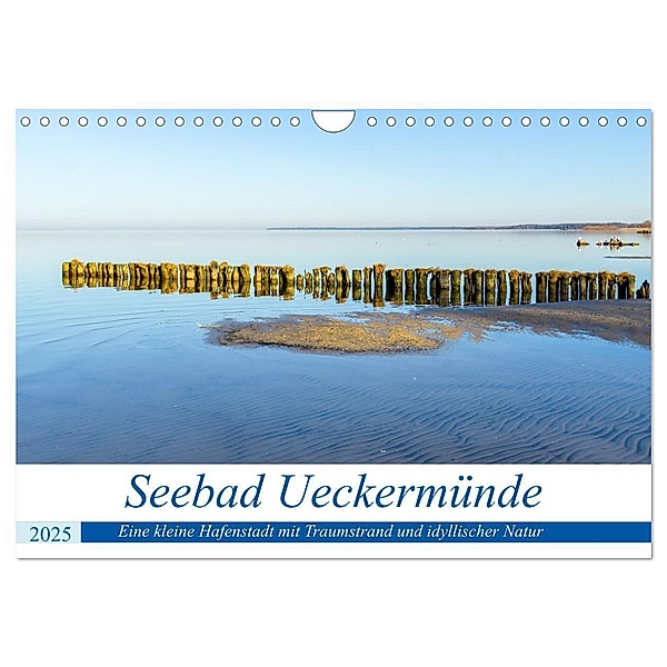 Seebad Ueckermünde (Wandkalender 2025 DIN A4 quer), CALVENDO Monatskalender, Calvendo, Solveig Rogalski