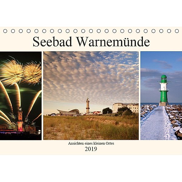 Seebad Warnemünde (Tischkalender 2019 DIN A5 quer), Thomas Deter