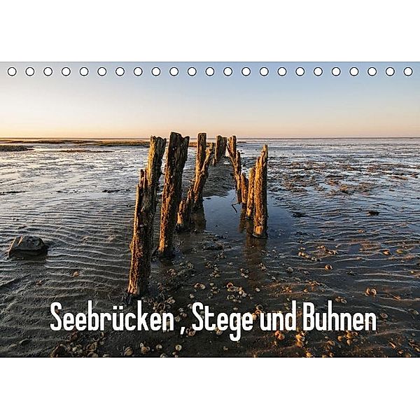Seebrücken, Stege und Buhnen (Tischkalender 2017 DIN A5 quer), Michael Lada