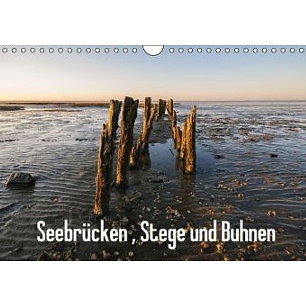 Seebrücken, Stege und Buhnen (Wandkalender 2015 DIN A4 quer), Michael Lada