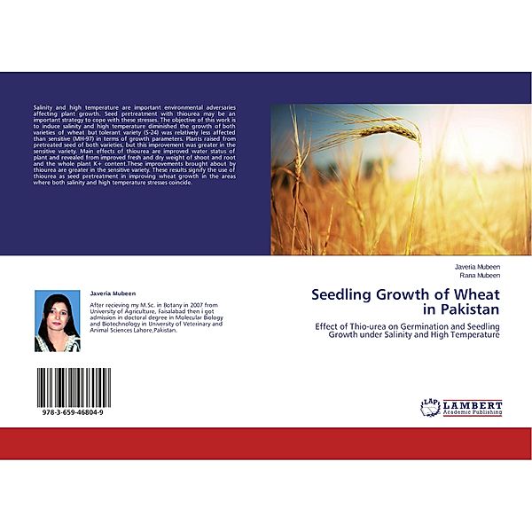 Seedling Growth of Wheat in Pakistan, Javeria Mubeen, Rana Mubeen