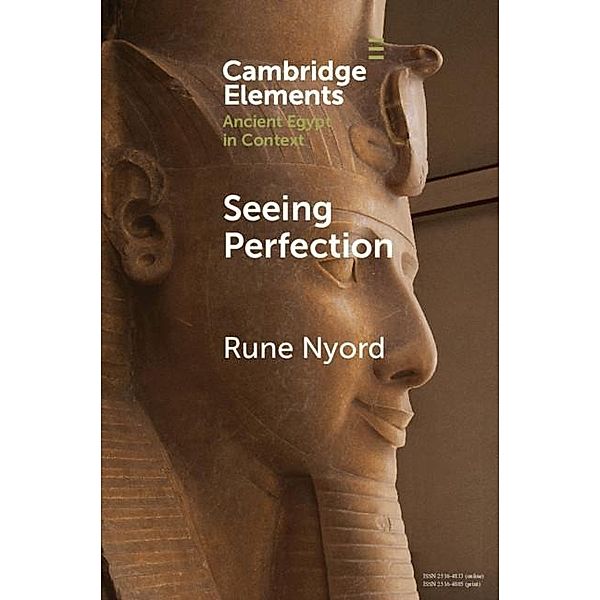 Seeing Perfection / Elements in Ancient Egypt in Context, Rune Nyord