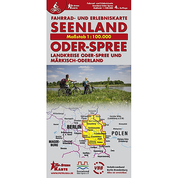 Seeland Oder-Spree Gesamtgebiet, Fahrrad- und Erlebniskarte