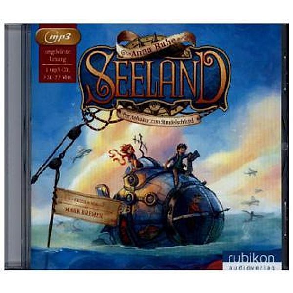 Seeland. Per Anhalter zum Strudelschlund, 1 MP3-CD, Anna Ruhe