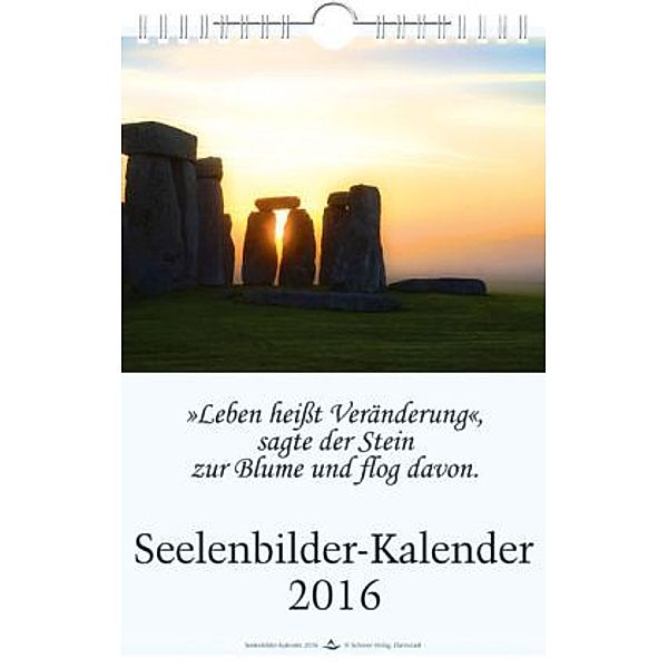 Seelenbilder-Kalender 2016, Markus Schirner