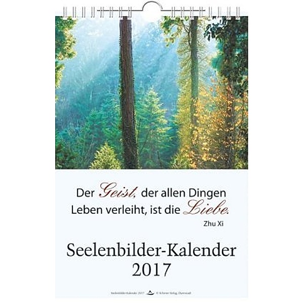 Seelenbilder-Kalender 2017, Markus Schirner