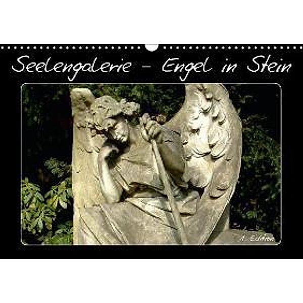 Seelengalerie - Engel in Stein - 1. Edition (Wandkalender 2015 DIN A3 quer), Patrick Klein